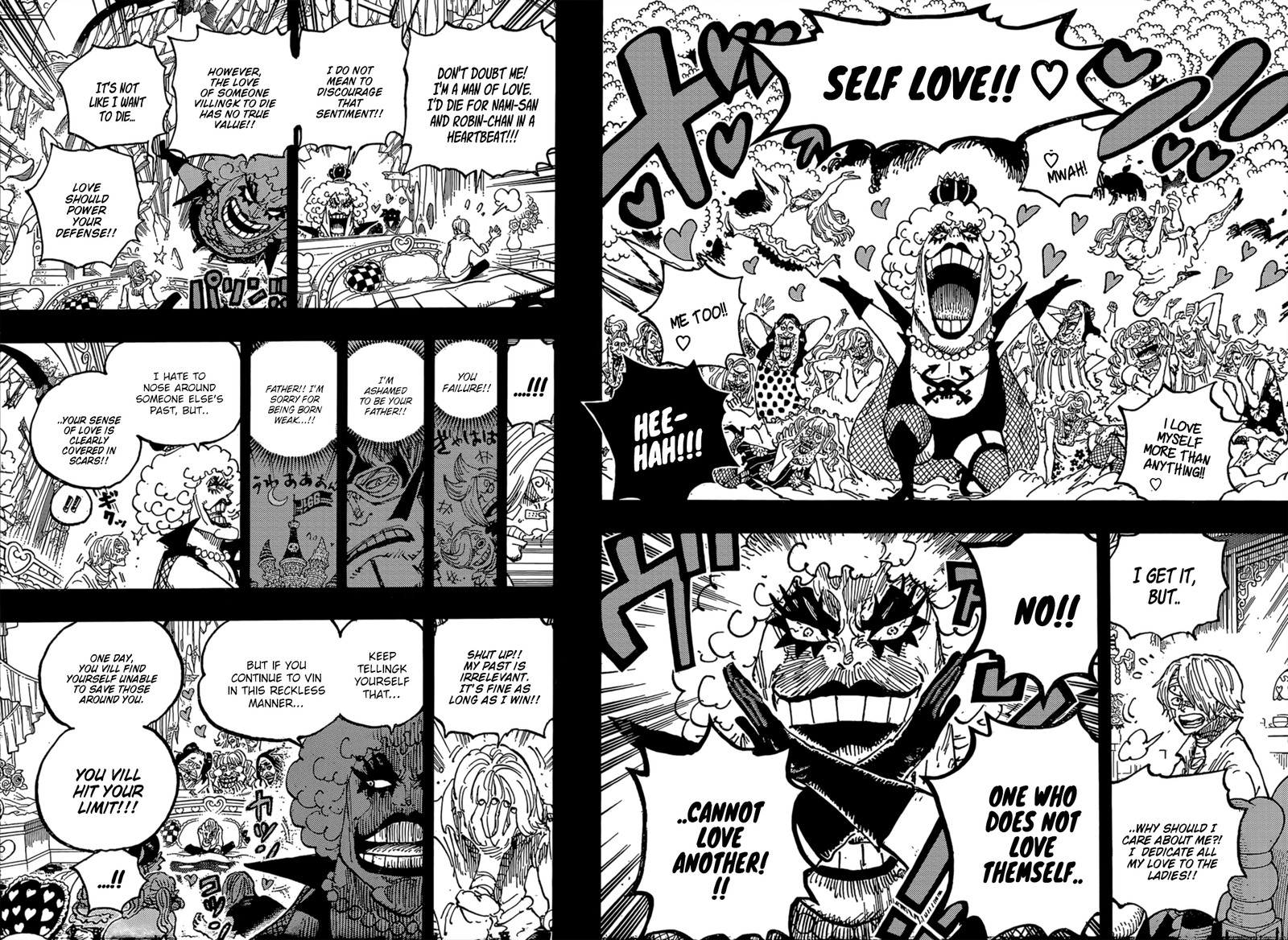 One Piece, Chapter 1196 - The worthless love of someone with a death wish image 14